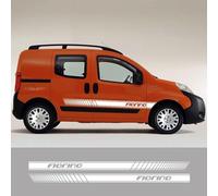 LIOUFTT Van Door Side Stickers Graphics Stripes Vinyl Decor Decals,Fit for Fiat Fiorino Camper Auto Tuning Accessories