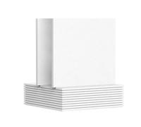 liovitor 12 Pack Acoustic Panels,12 X 12 X 0.3Inch Wall and Ceiling Sound Absorbing Panels,for Home,Recording Studio Durable White