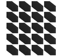 liovitor 240 Pack- Acoustic Panels Foam Engineering Sponge Wedges Soundproofing Panels 1Inch x 12 Inch x 12Inch