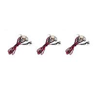 liovitor 3X Dual Piezo Pickup Pick-Up 6.35mm Jack with Volume Tone Control for Acoustic Guitar Ukulele