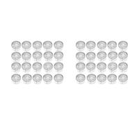 liovitor 40PCS/Set Guitar Effect Pedal Footswitch Toppers Foot Nail Cap Protection Cap for Guitar Effect Pedal Protection Cap