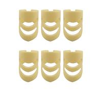 liovitor 6 Pcs Guitar Picks Electric Acoustic Guitar Ukulele Index Finger Picks Pick Guitar Stringed Instrument Part L