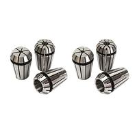 liovitor 6Pcs ER20 Spring Collet Chuck Lathe Milling CNC Engraving Holder 1/8 Inch 1/4 Inch 1/2 Inch