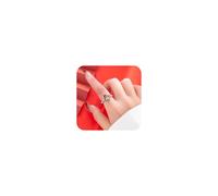 LIOYSIUT Chinese Style Oil-Drop Bead Wealth God Ring, Unique Fashion Index Finger Ring, National Trend Ancient Wind Hand Jewelry