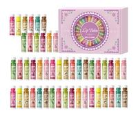 Lip Balm Bulk - Fruity Moisturizing Stick Set, Hydrating Makeup Care Kit with 12 Assorted Flavors, Smooth Glide Travel Size Pack, Ideal for Workplace Party Favors Valentine