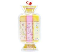 Lip Balm Gift Set - Sweet Trio (Cream Soda, Cotton Candy, Pink Lemonade) - 3 x Fun Flavoured Lip Balms for Kids & Teens - Ideal Stocking Filler or Party Bag Filler