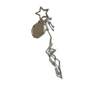 Lip Balm Holder Keychain,2 in 1 Organizer - Lip Glaze Holder with Mirror,for Commuting Dating Backpack Purse Wallet