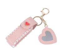 Lip Balm Holder Keychain - Chap Stick Holder Lipstick Pouch, Portable Chap Stick Holder | Lipstick Pouch Lipstick Holder, Stylish Lip Care Keychain, Waterproof Key Ring for Women Girlfriend Mother
