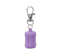 Lip Balm Keychain Caps Fashionable Holder Functional Jewelry Silicone Texture Perfect for Women and Girls Fashionable Keychain Accessory