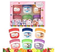 Lip Balm Lip Mask Set, 6 Pcs Mini Lip Balms Multipack Lip Care Moisturizer Lip Care For Cracked, Dry Lips, Lip Repair Clear Lip Gloss Plumping Lip Oil, Gift Set For Women Girls