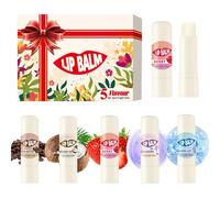 Lip Balm - Natural Nourishment Lip Care, All-Day Hydration Lips Balm Set | Lips Cares For Women Shine Hydration Beauty Skin Care Days Night Travel Winter Natural Soft All-Day Moisturizer