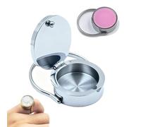 Lip Balm Ring for Finger, Lipstick Ring Storage Design, Vintage Lipstick Rings Storage Design, with Storages Designs, Storages of Emergency Drugs, Quick Touchup, Vintage Jewelry For Women (#d)