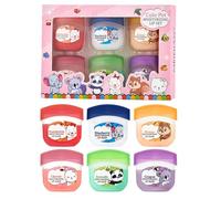 Lip Balm Set, 6 Packs Lips Moisturizer Lip Mask Overnight Lip Balm Multipack Lip Care For Cracked, Dry Lips, Lip Repair Clear Lip Gloss Plumping Lip Oil,Gift Set For Women Girls