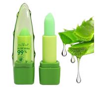 Lip Balm Set,Aloe Veras Lipstick,2 Magic Temperature Colour Changing Lip Gloss,Long-Lasting Moisturising Nutritious Cream,Lip Plumper Makeup Set,Waterproof And Non Stick Lipstick