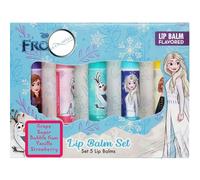 Lip Balm Set for Kids - 5-Pack Flavored Lip Balms (Sugar, Grape, Bubble Gum, Strawberry, Vanilla) - Moisturizing Lip Care Gift Set for Girls, Stocking Stuff - Bundled by GetInStyle Shop
