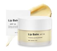 Lip Balm SPF 30 with Hyaluronic Acid | Intensive Lip Moisturizer for Very Dry Lips | Repairing Lip Care with Ceramides | Long-Lasting Hydration & Protection | Non-Greasy, Smooth Formula, 20g