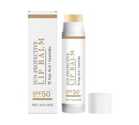 Lip Balm SPF 50, Broad Spectrum Protection, 5g, Sunblock Lip Care, Nourishing Hydration Balm, Intensive Moisture Barrier, for Beach Vacation Shopping Picnic Daily Commuting