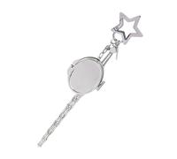 Lip Balm Stick Holder, Charm for Makeup Storage Bag, Bag Accessories for Key Ring Lip Balm | for Women Girls Travel Party Birthday and Christmas , Oval, Se référer au descriptif, Refer to