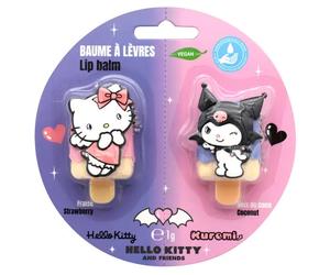 Lip balm Take Care Hello Kitty & Kuromi (x2) Blanc TU