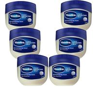 Lip Balms Bundle with Vaseline Original Pure Petroleum Jelly Jar 250ml - 6 Pack | Dermatologically Tested & Non-Comedogenic.