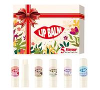 Lip Balms Set - 5 Piece Volumizing Lip Cream | Hydration For Women, Day & Night Lip Care, Protects Against Dryness, Lip Softening Balm, Nut Formula