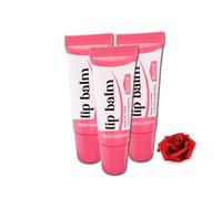 Lip Blam for Dark Lips, Deep Hydration Lip Care for Smokers to Soften Dead Skin & Smooth Rough Texture, Korean Rose Formula for Natural Rosy Glow, Daily Care for Women and Men (3PC)