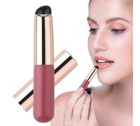 Lip Brush for Lipstick | Portable Silicone Face Concealer Scrub | Lightweight Face Makeup Tool for Home School Outdoor Business Trip Party