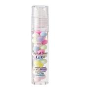 Lip Care Oil - Clear Moisturising Roller Balm for Teens and Women, Colourless Makeup Gloss | Natural Lip Care for Dry, Cracked Lips, Lightweight Formula for Beauty