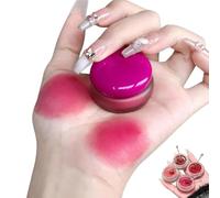 Lip & Cheek Blurry Pudding Pot - Korean Pudding Pot Blush - Multi-use Natural Glow Face Blush - Natural Glow High Pigment Lipstick Blush Lasting Lip Tint (03)