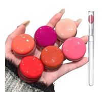 Lip & Cheek Blurry Pudding Pot, Korean Pudding Pot Blush, Soft Matte Blush Blurry Makeup Blushs Lipstick, Multi-use Natural Glow Face Blushs, Long-Lasting Makeup, High Color Rendering (ALL)