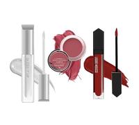 Lip & Cheek Tint, Lip Gloss & Liquid Lipstick Combo | 3-in-1 Makeup Set with Lov.e Magnet Lip Gloss (3ml), Hanky Panky Matte Liquid Lipstick (6ml) & Lip and Cheek Tint Multipot (8g)