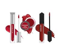Lip & Cheek Tint, Lip Gloss & Liquid Lipstick Combo | Pink Power Lip Gloss (3ml) + Hanky Panky Matte Lipstick (6ml) + Creamy Matte Lip & Cheek Tint Multipot (8g) | 3-in-1 Makeup Kit