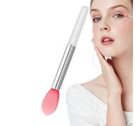 Lip Color Brush - Silicone Makeup Wands, Lipstick Smudge Tool | Small Gloss Brushes, Precise Lip Liner Tip, Reusable Soft Applicator Ideal Use Beauty Kits Makeup Travel Daily Touch-Ups