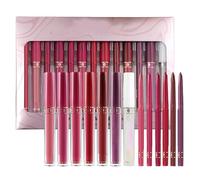 Lip Color - Lightweight Lip Liner Creating Gloss - Transfer-Proof Hydrating Waterproof Long-Lasting Makeup Tool for Festive Parties Date Nights Weddings Smooth Coverage Outdoor Events