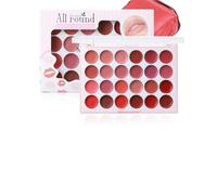 Lip Color Palette - 12g Twenty Four Shade Cosmetic Cream Set, Hydrating Lasting Beauty Makeup Compact, Travel Friendly Pigment Mixing Collection | Lipstick Plate For Females Makeup Artists Fashion