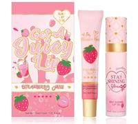 Lip Conditioner & Lip Oil Duo Set - Moisturizing/Hydrating & Overnight Repair, For Chapped/Dry Lips & Teenage Girls Gifts, Natural Lip Gloss Balm