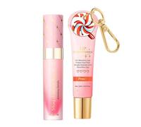 Lip Conditioner & Lip Oil Set, Moisturizing Balm Set with Lips Gloss & Balm for Dry and Chapped Lips, Long Lasting Glossy with Shea Butter, Hydrating & Smooth, Non-Sticky Lipstick (1PCS-A)