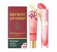 Lip Conditioner & Lip Oil Set, Moisturizing Lip Care Set for Hydration & Repair, Lip Gloss Balm For Dry and Chapped Lips, Gifts For Teenage Girls