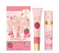 Lip Conditioner & Lip Oil Set,Strawberry Lip Gloss & Lip Plumper Extreme,Hydrating Lip Oil & Lip Balm Duo,Moisturizing Lip Care for Dry & Chapped Lips,Clear Lip Gloss & Lip Scrub Set,Beauty Gift