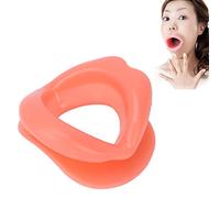Lip Exerciser, Face Slim Exerciser, Silicone Face Lifting Lip Exerciser Mouth Muscle Tightener Tightening Anti Wrinkle Tool Fit for Cheeks, Chin and Other Areas of The Face