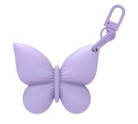 Lip Gloss Holder - Butterfly Shield Sleeve, 2.36 Inches Fit with Clip Attachment, Flexible Soft Silicone, Anti-Lost Grip Texture, for Women Lady Mother Grandma Teen Backpack Travel Gym