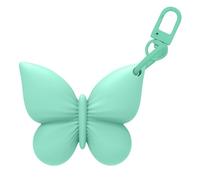 Lip Gloss Holder - Butterfly Shield Sleeve, 2.36 Inches Fit with Clip Attachment, Flexible Soft Silicone, Anti-Lost Grip Texture, for Women Lady Mother Grandma Teen Backpack Travel Gym