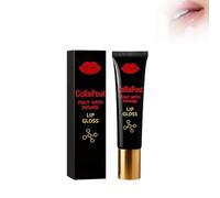 Lip Gloss, Lip Booster Serum, Hydra LipGloss Serum, Natural Moisturizing Lip Plumping Oil, Winter LipBalm, Repairs Dry, Fragile, and Sensitive Lips, Reduces LipLines, and Promotes Fuller Lips (15ML)