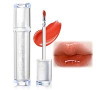 Lip Gloss Oil, 2025 New Jelly Hydrating Lip Gloss, Moisturizing Nonstick Tinted Gloss Lip Oil (#05)