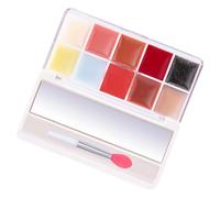 Lip Gloss Palette - 10 Colors Jelly Lip Cream Palette | Multi Color Smooth Lip Glosses | High-Pigmented Lipstick Set | Professional Lip Palette | Lip Stain Palette | 10 Colors Jelly Professional Lip P