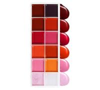 Lip Gloss Palette,Eye Palette Makeup - Long-Lasting Waterproof Vibrant Shades 12 Colors Hydrating Lip Gloss Kit for Girls Teens Travel