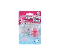Lip Gloss Ring & Earring Stickers - Glamour Toy Set for Kids