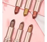 Lip Gloss Triple Tone Metallic 40 Percent Pearlescent Layer 12 Hour Transfer Proof Alpine Aloe Vegan Certified EU Safe Day to Night Wear