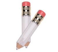Lip Gloss Tube 3pcs Pencil Shape Empty Bottle for DIY Refill