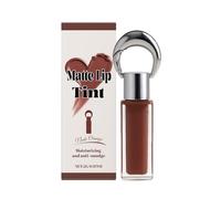 Lip Gloss with Keyring, Blush for Cheeks Based on Glossy Butter, Volumising Coloured Lip Gloss with Key Ring Design, for Women Friends, Family, Cosmetics, Makeup, Beauty, Parties for Fotog